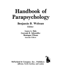 Wolman: Handbook of Parapsychology